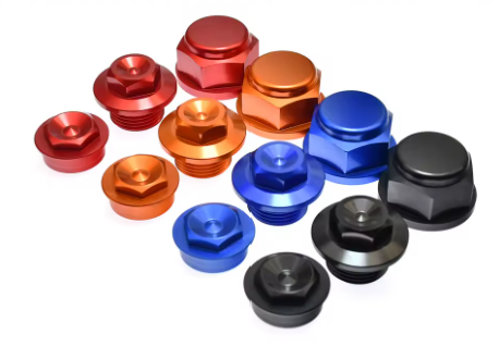 KTM EXC Husqvarna FE Achsmutter Achsschraube eloxiert