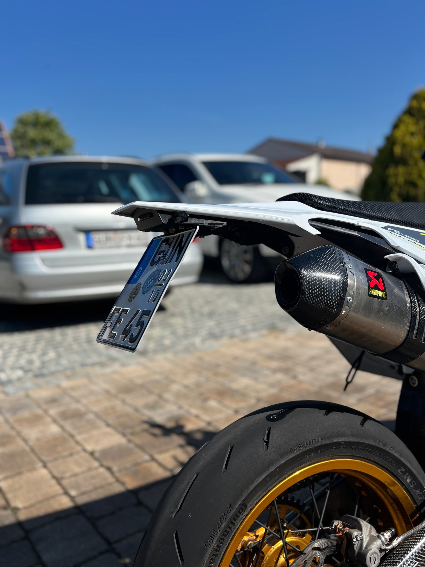 Magnetischer Kennzeichenhalter Husqvarna FE 2020-2023