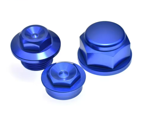 KTM EXC Husqvarna FE Achsmutter Achsschraube eloxiert