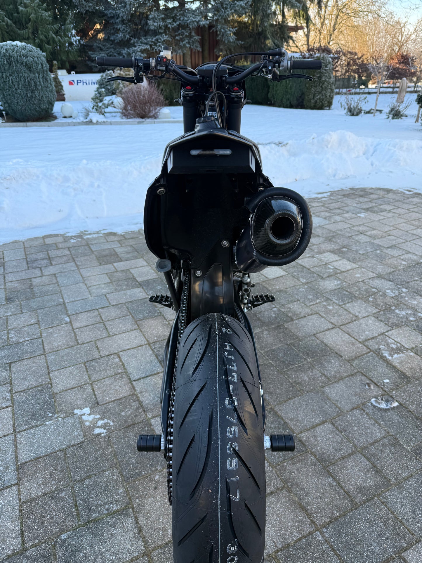 Magnetischer Kennzeichenhalter KTM EXC