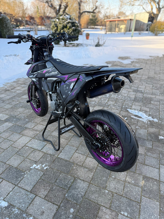 Magnetischer Kennzeichenhalter KTM EXC